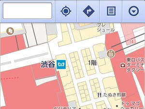 iPhoneでもGoogleマップの屋内地図を表示に対応 - Safari通じて閲覧可能に
