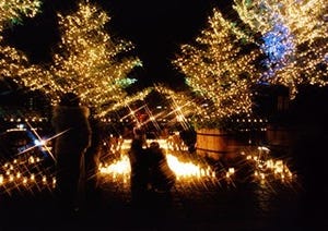 岐阜県下呂温泉のキャンドルナイトと音楽でロマンチックなクリスマスイブを