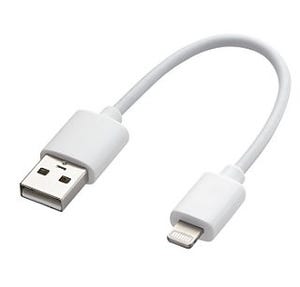 ロジテック、iPad miniやiPhoneで使えるLightningコネクタ対応USBケーブル