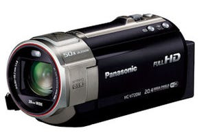 パナソニック、進化した微細セル・1/2.33型MOSセンサー搭載ビデオカメラ