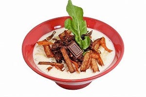 ロッテ×麺屋武蔵のバレンタイン企画、チョコラーメン「味噌ガーナ2013」