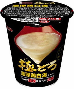 エースコック、超濃厚な"どろ系"スープの「濃厚鶏白湯ラーメン」新発売