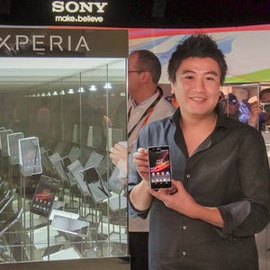CES 2013 - 「ここまでよく撮れるカメラはめったにない」、ソニーモバイルの黒住氏に注目スマホ「Xperia Z」について聞いた