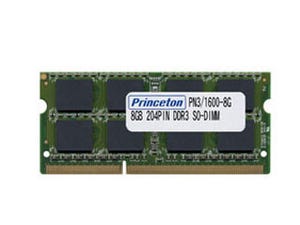 プリンストンテクノロジー、DDR3L対応のメモリモジュール4製品