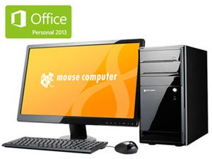 マウス、Microsoft Office最新版搭載で5万円台からのデスクトップ&ノート