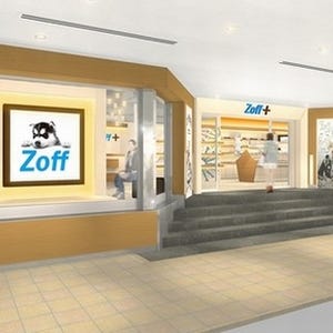 東京都・渋谷駅直結「Zoff 渋谷マークシティ店」、3/8から「Zoff Plus」に!