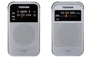 東芝エルイー、ポータブルラジオと肩掛け可能なホームラジオ