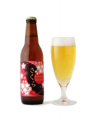 桜の葉・花を使用した"桜餅風味のビール"を数量限定発売- サンクトガーレン