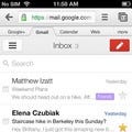 Google、モバイル版「Gmail」サイトを刷新 - iOS版と同じデザインに