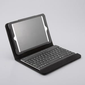 バッファロー、ワイヤレスキーボード一体型のiPad mini用レザーケース発表