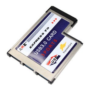 上海問屋、USB 3.0やeSATAの増設が可能なExpressCard 54スロット用カード