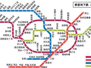 ドコモら4社、都営地下鉄でも全区間を携帯エリア化 - 3月27日正午より