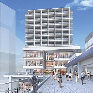 小田急電鉄、海老名駅に東口直結の駅ビルを建設