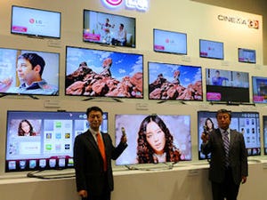 LG、ジェスチャー操作や音声検索が可能になった液晶テレビ「LG Smart TV」