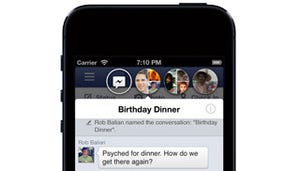 iOSアプリ版「Facebook」が6.0に、「チャットヘッド」をサポート