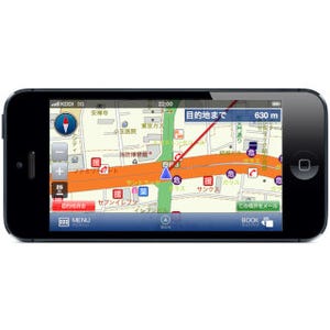iPhoneのカーナビアプリ「マップルナビS」に帰宅支援モードを搭載