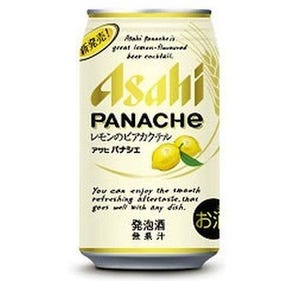 アサヒビール、爽やかなレモン風味のビアカクテル「アサヒパナシェ」発売