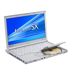 パナソニック、「Let'snote SX2」夏モデル - Core i7&SSD搭載機が新登場