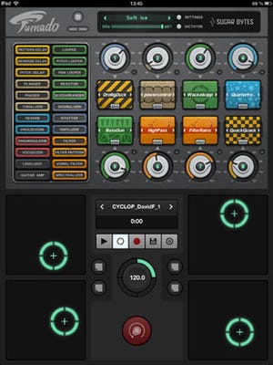 8つのエフェクト同時演奏可能なアプリ「Turnade for iPad」発売