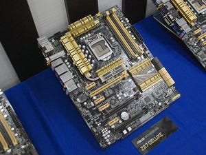 ASUS、Intel 8シリーズチップセット搭載のマザーボードを先行公開