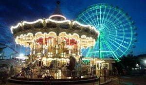 愛知県犬山市で、夜の遊園地を貸し切る街コン「遊コン」開催