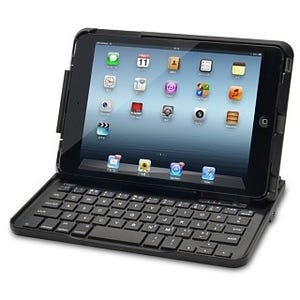 iPad miniと一体化するスライド式のBluetoothキーボード