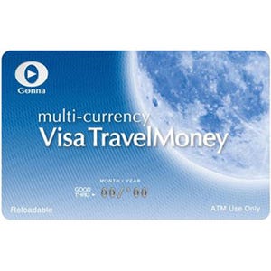 "多通貨対応型"プリペイドカード、Visa トラベルマネー「ゴナ」7/1から提供