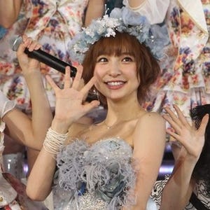 篠田麻里子、卒業公演で涙「私は生まれ変わっても、AKB48を選びます」