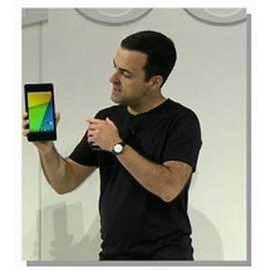 米Google、新型「Nexus 7」、Android 4.3、Chromecastの3製品を発表