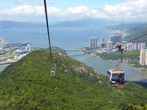アジア最長のゴンドラは香港にある!　ただし、心臓の弱い人はご注意を