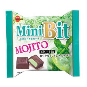 モヒート味のミントチョコ「ミニビットモヒート味」発売 - ブルボン