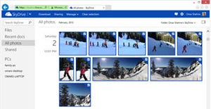 「SkyDrive.com」アップデート、写真表示改善、テキストエディタを追加