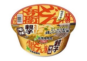 日清食品、北海道地区限定のどん兵衛! 「親子そば」をリニューアル発売