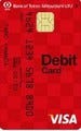 三菱東京UFJ銀行、VISA加盟店で利用できるデビットカードの取り扱いを開始