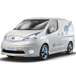 日産、100%電気商用車「e-NV200」の開発が最終段階を迎えたと発表