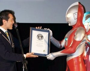 『ウルトラマン』のギネス記録認定に各年代のウルトラヒーローが大集結!