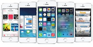 アップル「iOS 7」を提供開始、初代iOSから6年、初の大幅刷新