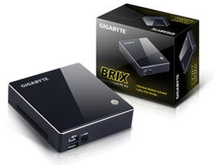GIGABYTE、手のひらサイズの小型PC「BRIX」にHaswellを搭載した新モデル