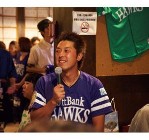 元プロ選手と大阪王将の味を満喫「柴原さんと一緒に野球中継を観戦しよう」