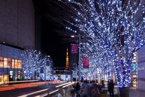 東京都・六本木ヒルズで、クリスマスを彩る10周年記念イベントを開催