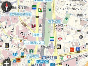 インクリメントP、Android版「MapFan」を提供 - 公開当初は100円で販売