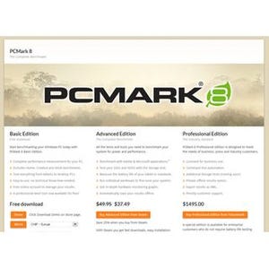 Futuremark、無料の「PCMark 8 Basic Edition」ダウンロード可能に