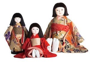 東京都・浅草橋吉德本店で市松人形200体を展示 -「伝統継承のかたち」展
