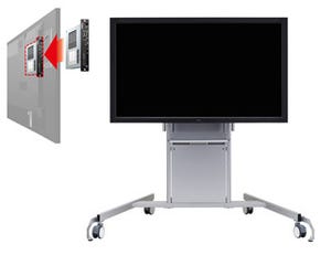 NECとNECディスプレイソリューションズ、PC内蔵の業務用電子黒板を発表