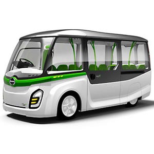 日野、東京モーターショーに小型EVバスのコンセプトモデルなどを出展