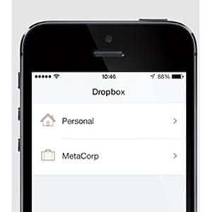 Dropbox for Businessが刷新 - 個人用と業務用の切り替えが簡単に