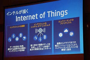 インテルがIoT市場への取り組みを紹介 - 市場拡大に期待大きく「次の勝ち組」目指す