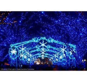 大阪府で「光の饗宴」開催 - 御堂筋のイルミ、中之島で3Dマッピングなど