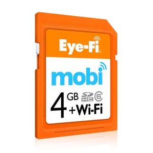 アイファイ、Eye-Fi Mobi 4GBを発売 - Windowsパソコン向けの転送アプリも