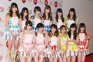 AKB48、人文字"卒業"も110人110種衣装で「盛大にお祭り」 - 紅白リハ